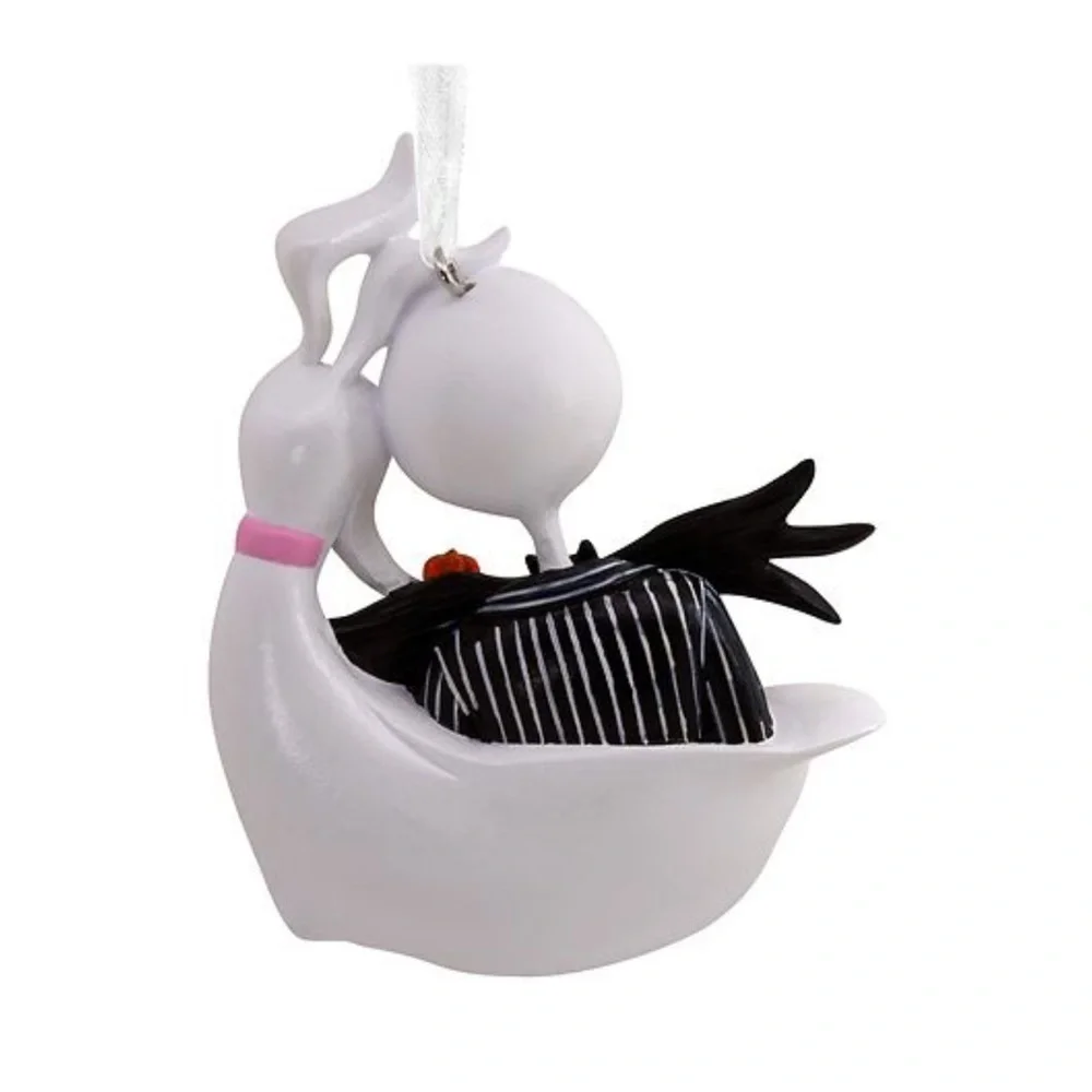 Jack Skellington and Zero The Night Before Christmas 2024 Hallmark Ornament NIB